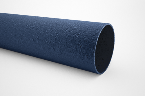 5.5M Round Down Pipe Cast Effect