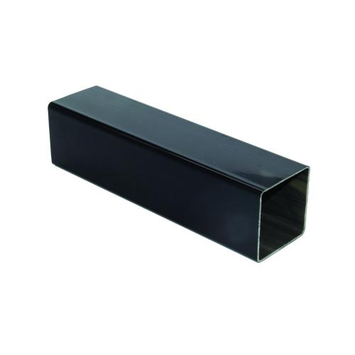 5.5m Square Down Pipe Black