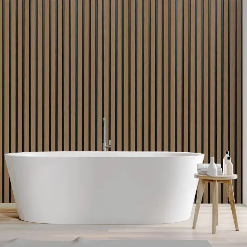 Slat Legends Internal Water Resistant Panelling 2.9m x 121.5mm Walnut