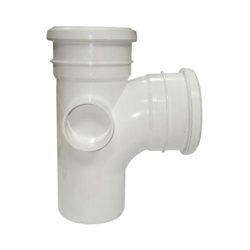 92.5* Branch Double Socket Push Fit White