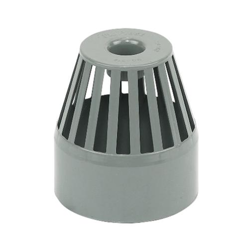 Vent Terminal Push Fit Grey