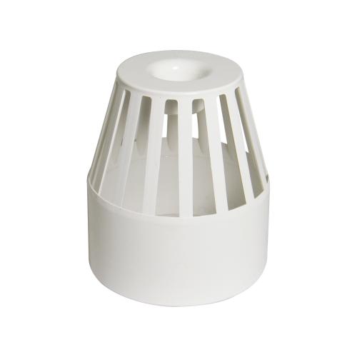 Vent Terminal Push Fit White