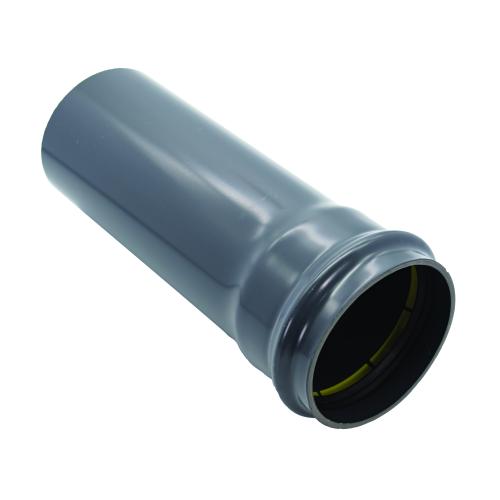 3m Single Socket Pipe Push Fit Anthracite Grey