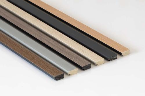 Slat Legends Internal Water Resistant Panelling RIGHT Trim 2.9m x 42.2mm Anthracite