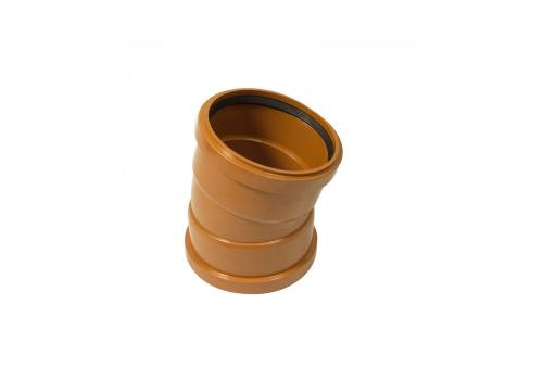 110mm Underground Bend Double Socket 30 Degree