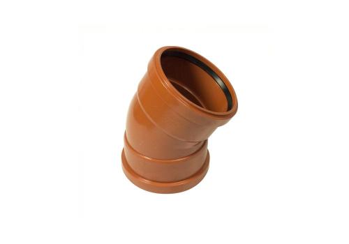 160mm Underground 30 Degree Bend Double Socket