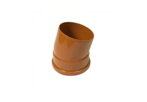 160mm Underground 15 Degree Bend Single Socket