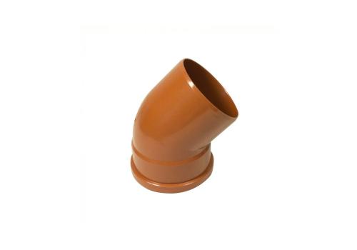 160mm Underground 45 Degree Bend Single Socket