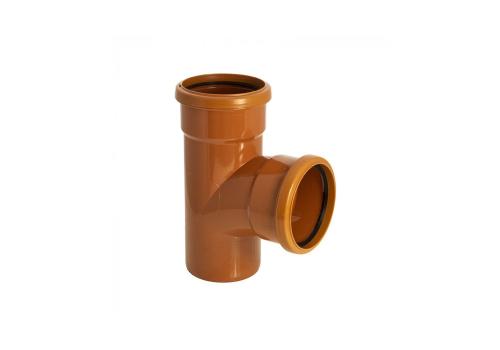 160mm Underground 87.5* Junction Double Socket