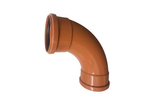 110mm Underground Bend Double Socket 87.5 Degree