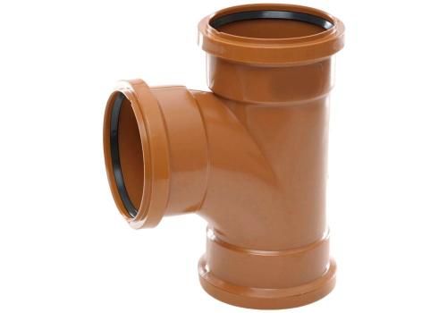 110mm Underground 87.5 Degree Equal Junction Triple Socket