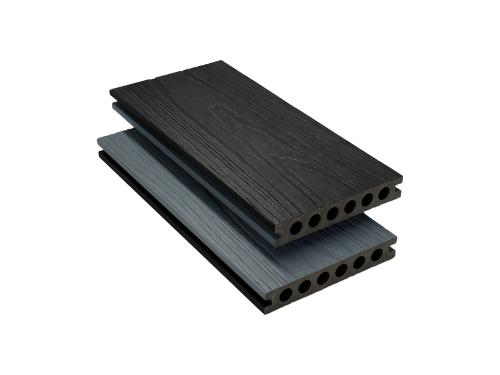 Armour 7h - Light Grey/Charcoal - Composite Decking - 138x23 @3.6m
