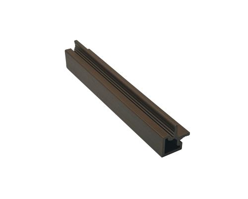 Slatted SG - Walnut - Composite External Trim - 2.5m
