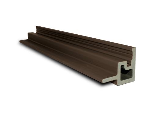 Slatted SG - Walnut - Composite Internal Trim - 2.5m