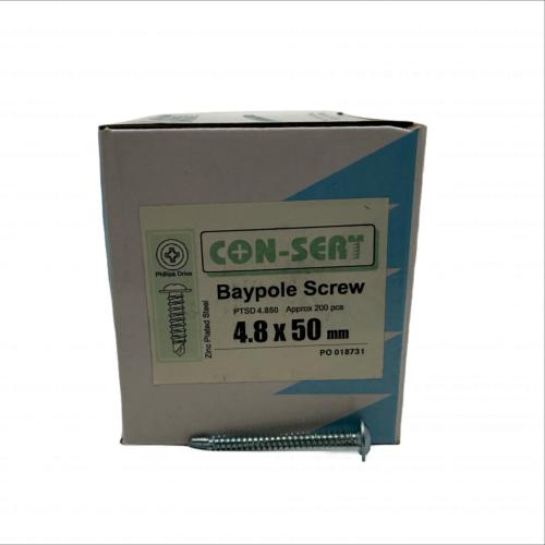 50mm Baypole Screws (200)