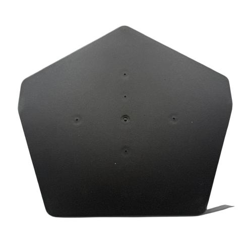 Universal Dry Verge Ridge Cap Square Black