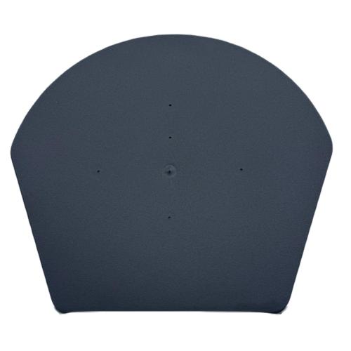 Universal Dry Verge Ridge Cap Round Grey