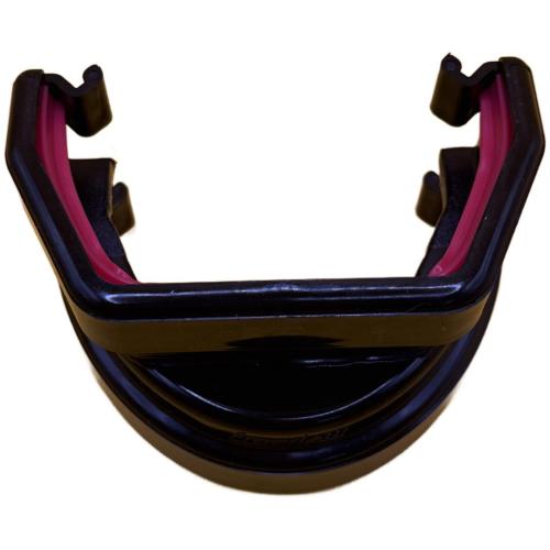 Deepflow to Square Adaptor Black