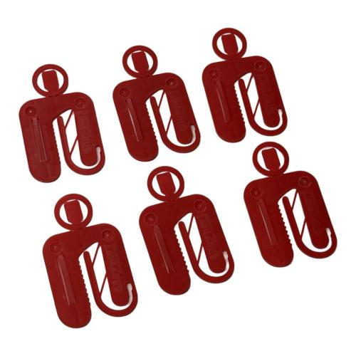 Horseshoe Packers 53x62x3mm Red (Box 1000)