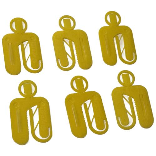 Horseshoe Packers 53x62x2mm Yellow (Box 1000)