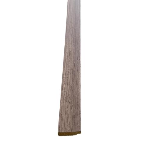 L/H Trim Sulcado 3 Slat Panel Walnut 42mm x 12mm x 2.6m (Large)