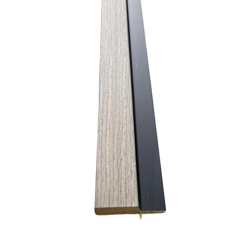 R/H Trim Sulcado 3 Slat Panel Grey Oak 26mm x 12mm x 2.6m (Large)