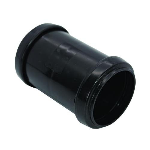 40mm Straight Coupler Push Fit Black