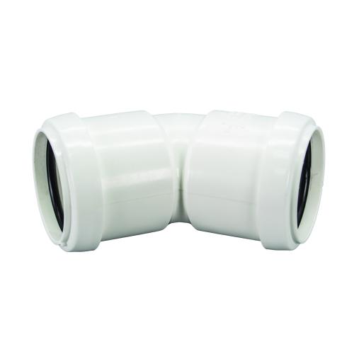 40mm Bend 135* Push Fit White