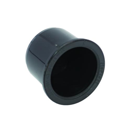 32mm Socket Plug Push Fit Black