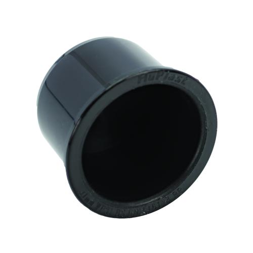 40mm Socket Plug Push Fit Black