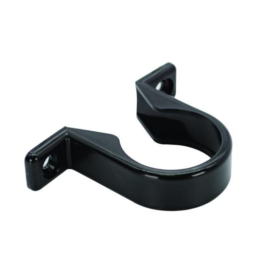 32mm Pipe Clip Solvent Black