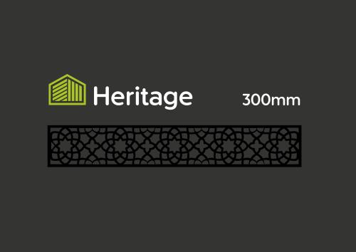 WPC - Composite Fence Screen - Heritage 300x18 @1.83m