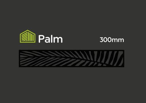 WPC - Composite Fence Screen - Palm 300x18 @1.83m