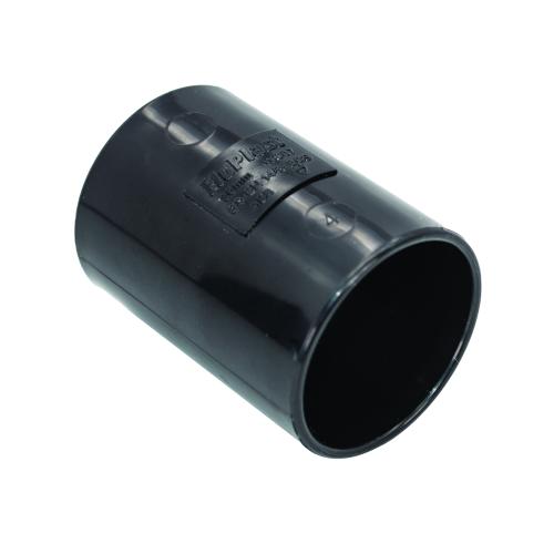 32mm Straight Coupler Solvent Black