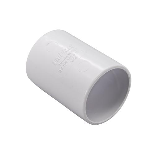 32mm Straight Coupler Solvent White