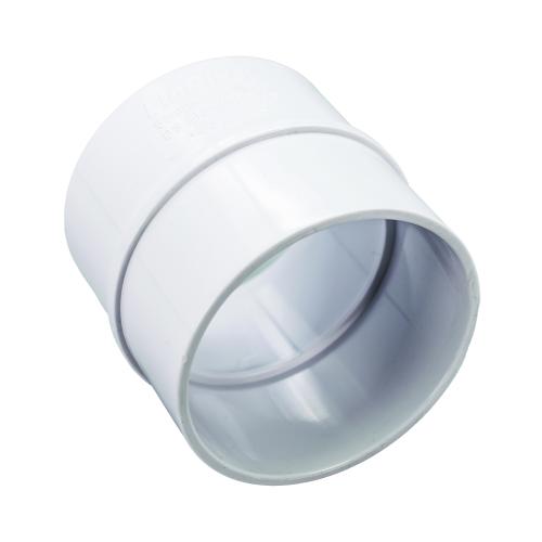 50mm Straight Coupler Solvent White