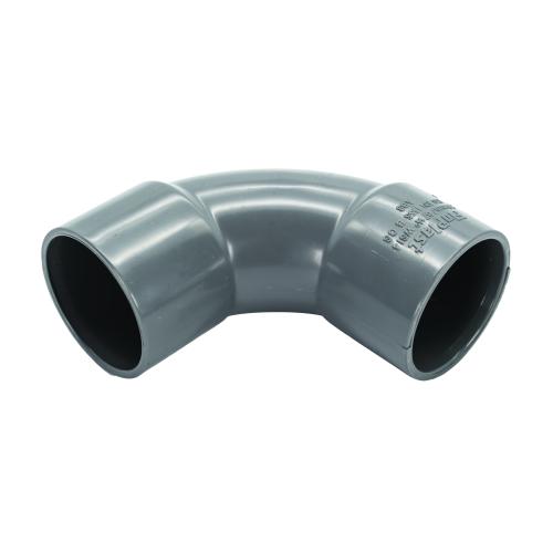 32mm Swept Bend 92.5* Solvent Grey