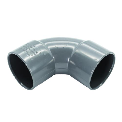 40mm Swept Bend 92.5* Solvent Grey