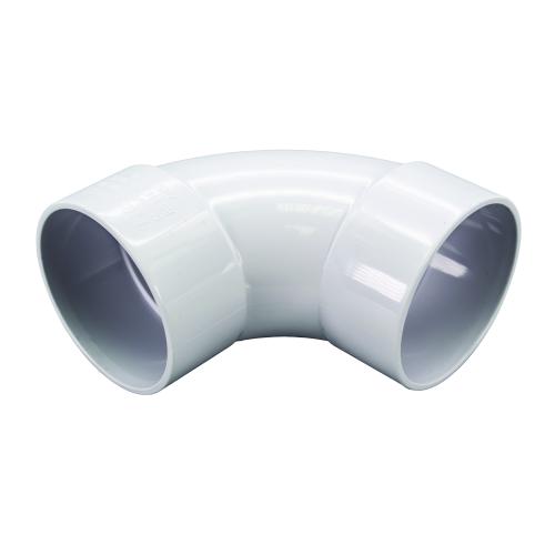50mm Swept Bend 92.5* Solvent White