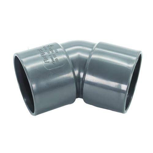 40mm Bend 135* Solvent Grey