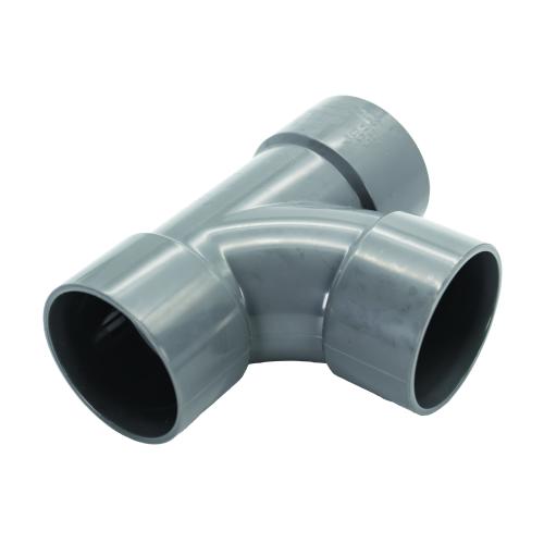 32mm Swept Tee Solvent Grey