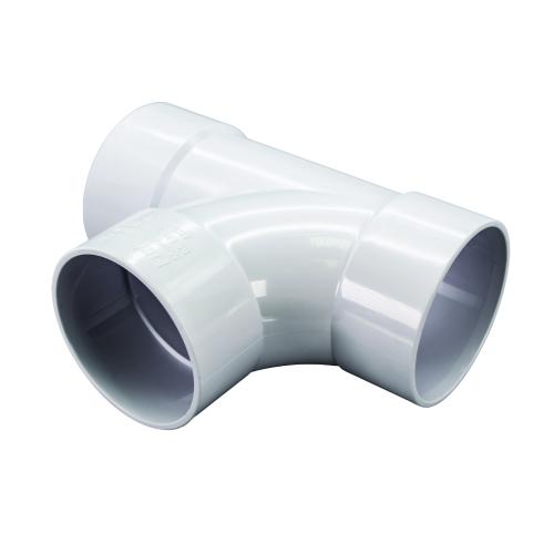 50mm Swept Tee Solvent White