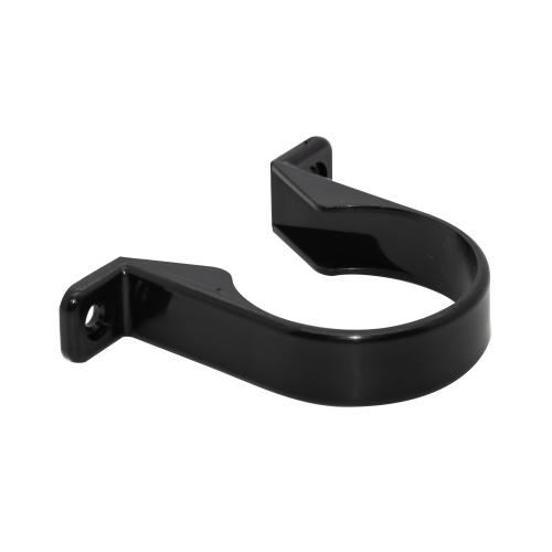 50mm Pipe Clip Solvent Black