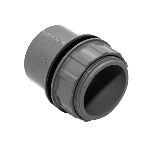 40mm Tank Connector Solvent Grey
