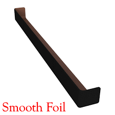  600mm Double External 90* Corner Smooth Foil Black RAL 9011