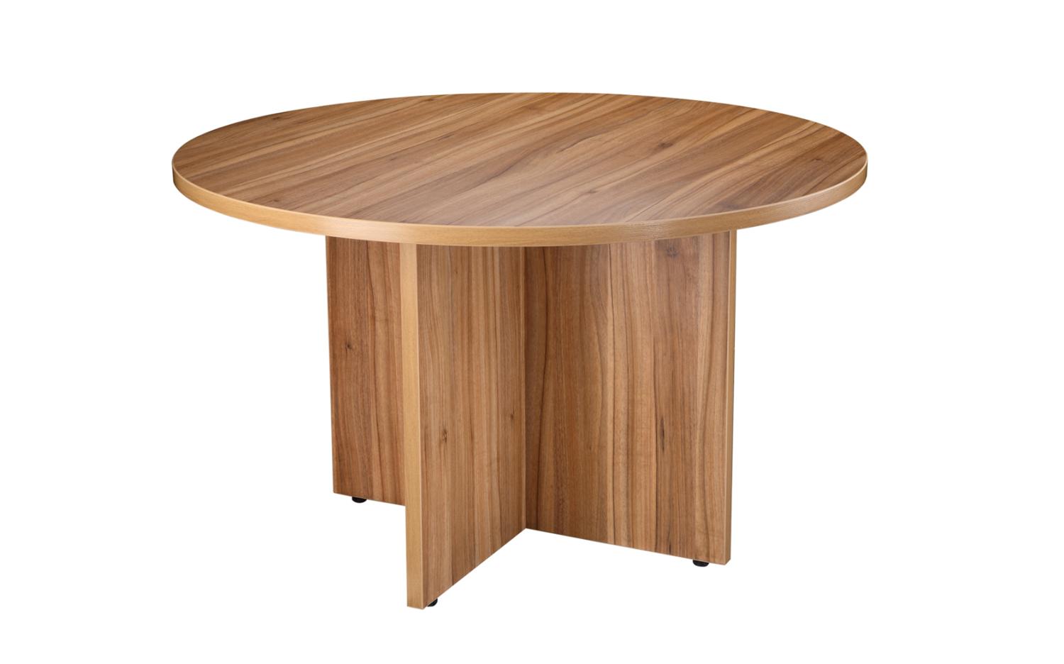 1200mm Diameter Table With Arrowhead Base in American Black Walnut