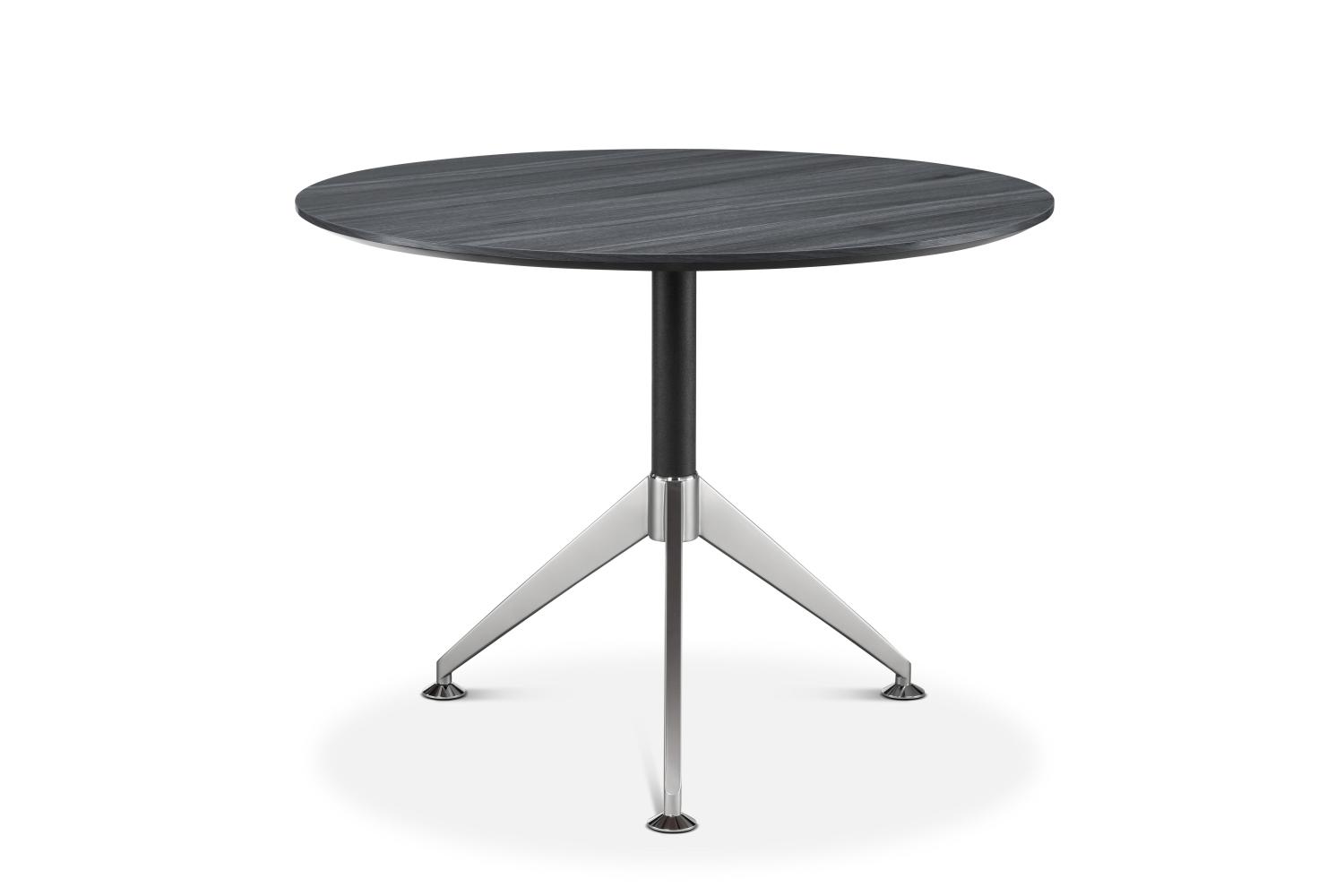 1000mm Diamater Meeting Table in Anthracite