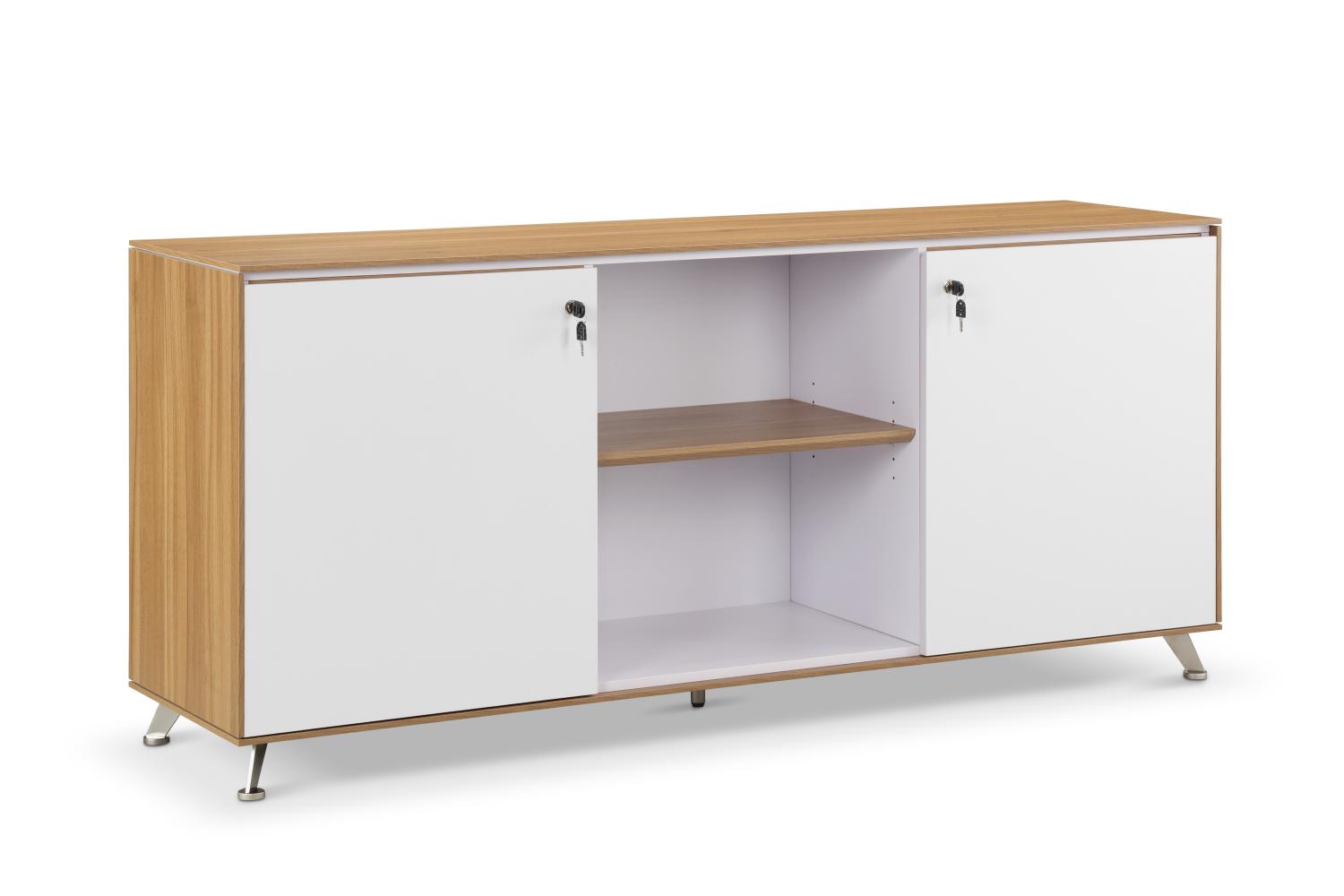 1800mm Wide Executive Credenza in  American Black Walnut