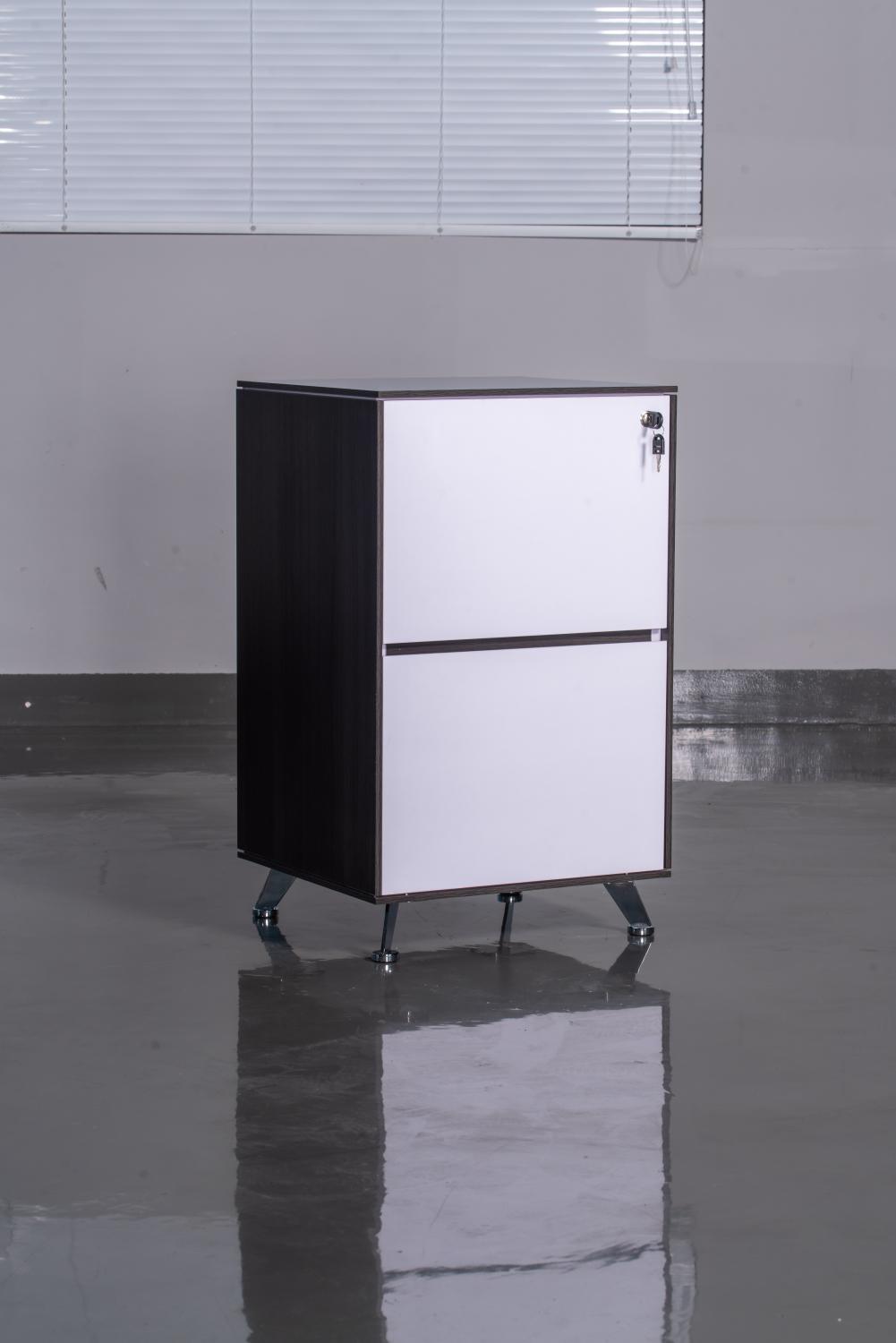 2 Drawer Filing Cabinet in Anthracite