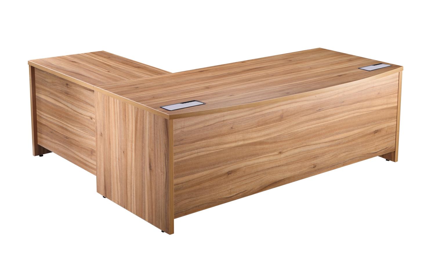 900mm Universal Return Unit  in American Black Walnut